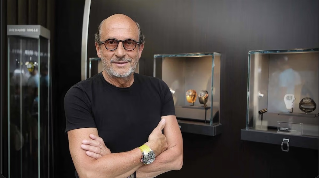 A man Richard Mille watch maker